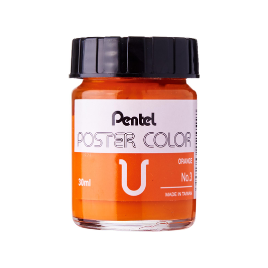 GOUACHE PENTEL POSTER COLOR 30ML 03 LARANJA