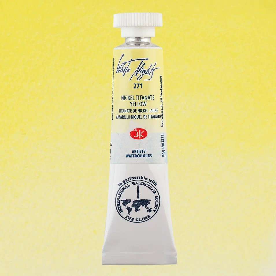 AQUARELA WHITE NIGHTS 271 NICKEL TITANATE YELLOW 10ML