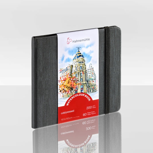 WATERCOLOUR BOOK HAHNEMUHLE 200g/m2 19,5X19,5CM 30 FLS 10628817