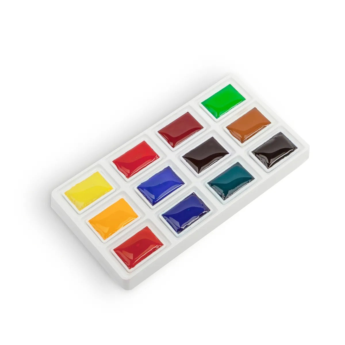 ESTOJO AQUARELA WHITE NIGHTS SONNET 12 FULL PANS BOTANICA