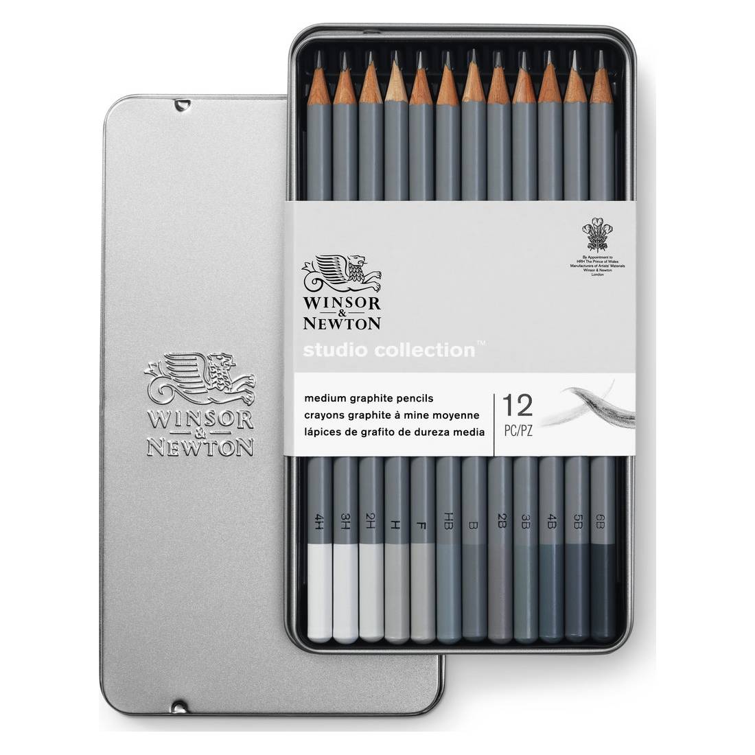 ESTOJO LAPIS GRADUADO WINSOR NEWTON C/ 12 0490008