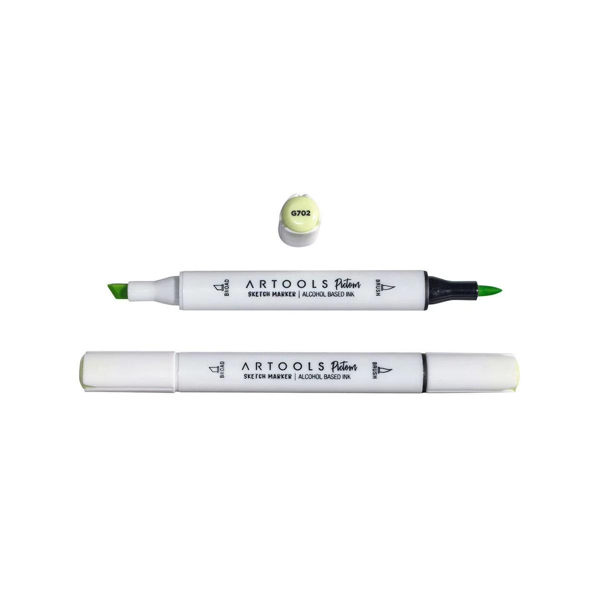 MARCADOR ARTOOLS PICTOM PONTA DUPLA SUGAR CANE (G702)