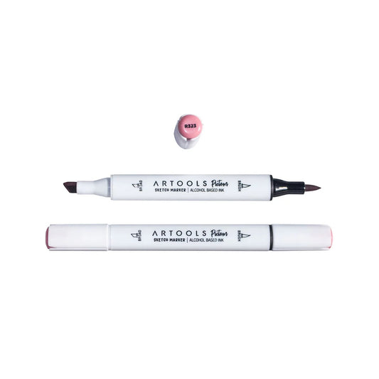 MARCADOR ARTOOLS PICTOM PONTA DUPLA DULL RED PURPLE (R323)