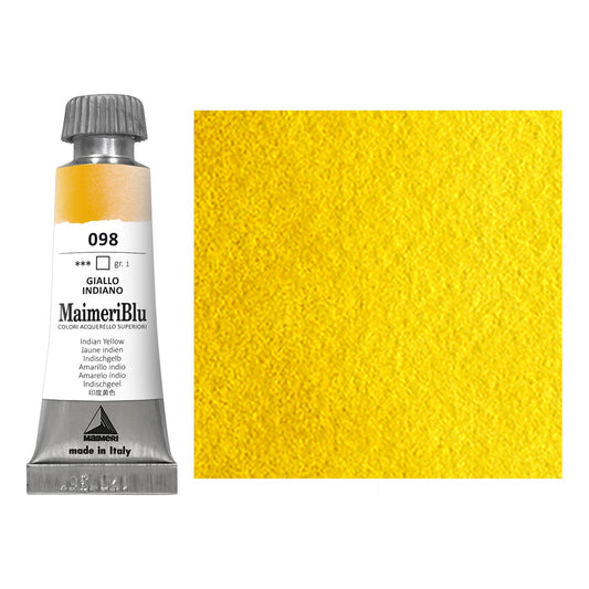 AQUARELA MAIMERIBLU ARTISTS 098 INDIAN YELLOW 12ML S1