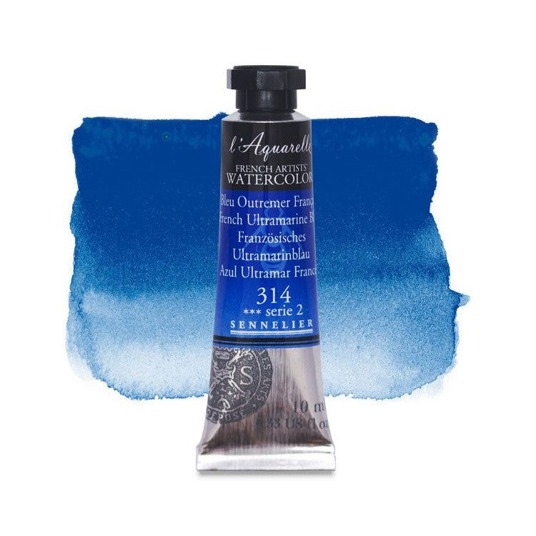 AQUARELA SENNELIER L'AQUARELLE 314 FRENCH ULTRAMAR 10ML S2