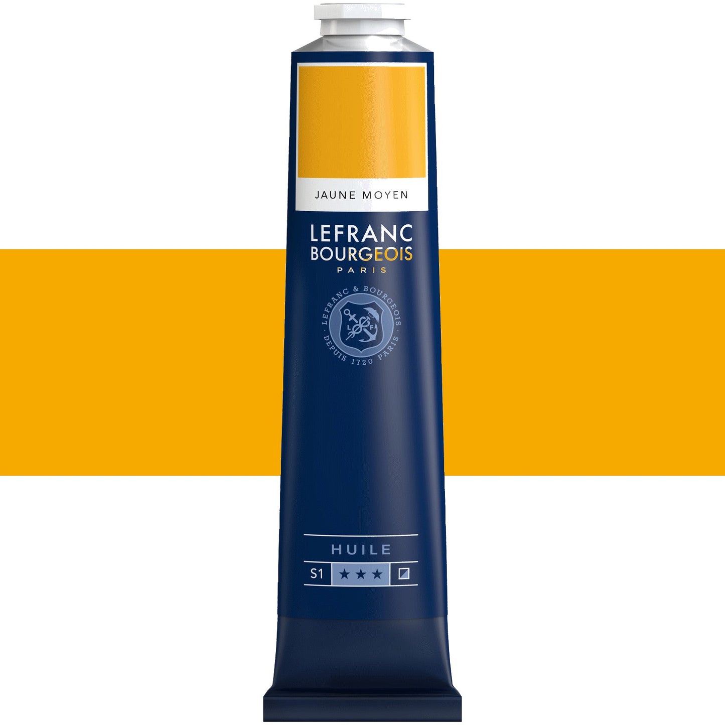 OLEO LEFRANC BOURGEOIS FINE 150ML 198 MEDIUM YELLOW 810052