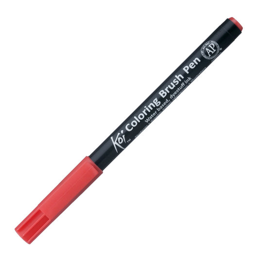 CANETA SAKURA KOI COLORING BRUSH 018 ESCARLATE