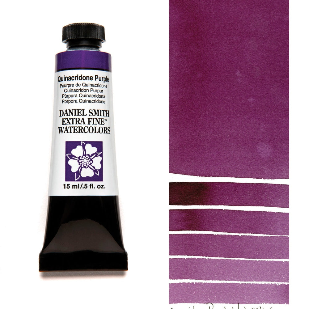 AQUARELA DANIEL SMITH 05ml EXTRA FINE Quinacridone Purple 225