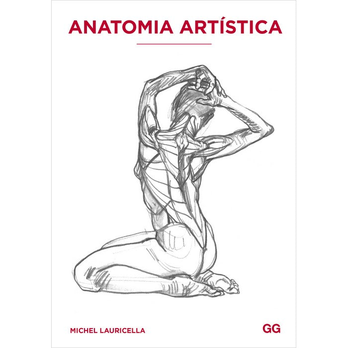 LIVRO "ANATOMIA ARTISTICA KIT 1, 2, 3, 4, 5 e 6" M. LAURICELLA