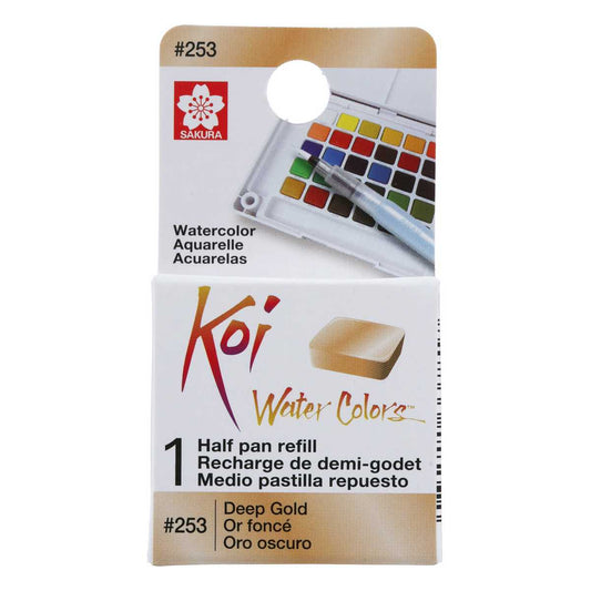 AQUARELA SAKURA KOI HALF PAN OURO ESCURO - 253