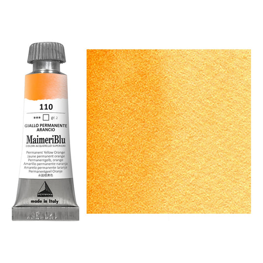 AQUARELA MAIMERIBLU ARTISTS 110 PERM YELLOW ORANGE 12ML S2