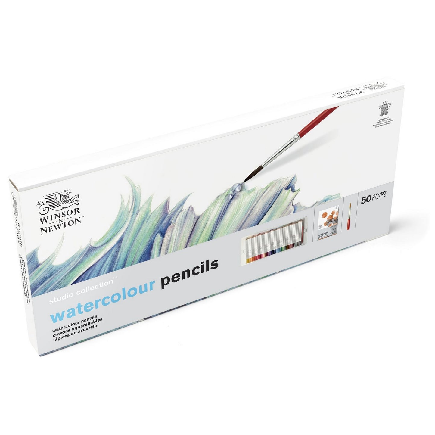 LAPIS AQUARELAVEL WINSOR NEWTON STUDIO COLLECTION 50 PCS