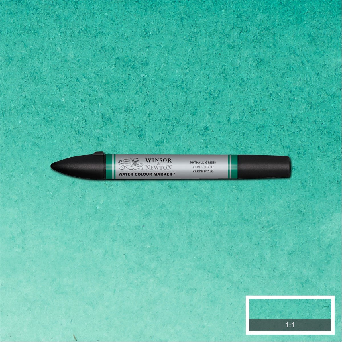 MARCADOR WINSOR NEWTON WATERCOLOUR 522 PHTHALO GREEN