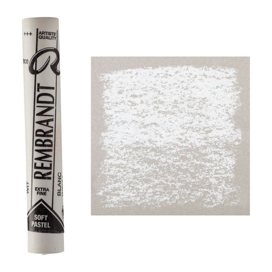 PASTEL SECO SOFT TALENS REMBRANDT 100.5 WHITE