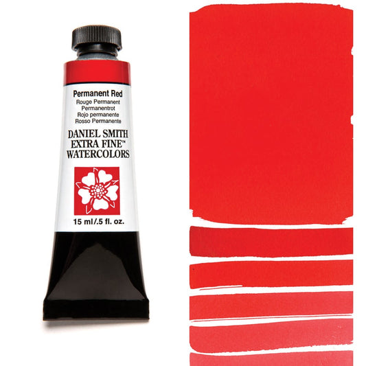 AQUARELA DANIEL SMITH 15ml EXTRA FINE Permanent Red 072