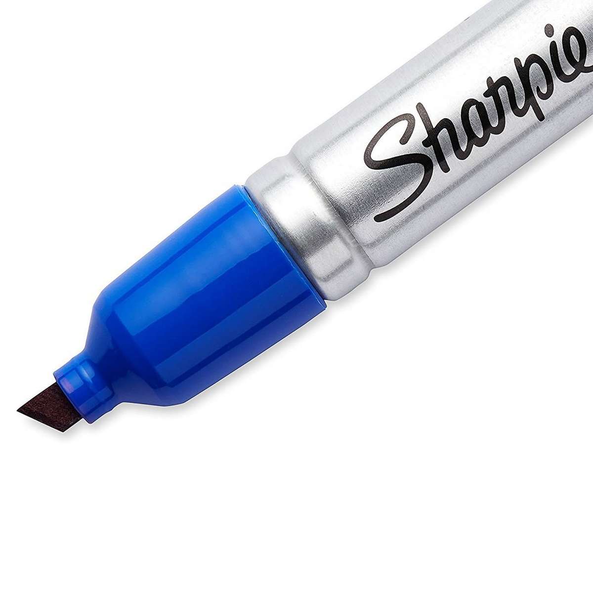 MARCADOR SHARPIE KING SIZE PONTA CHANFRADA AZUL