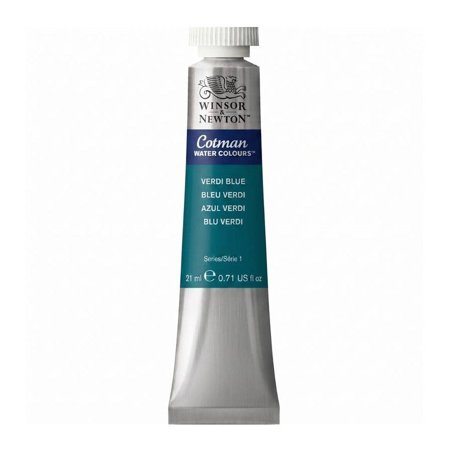 AQUARELA WINSOR NEWTON COTMAN 21ml VERDI BLUE 0307679