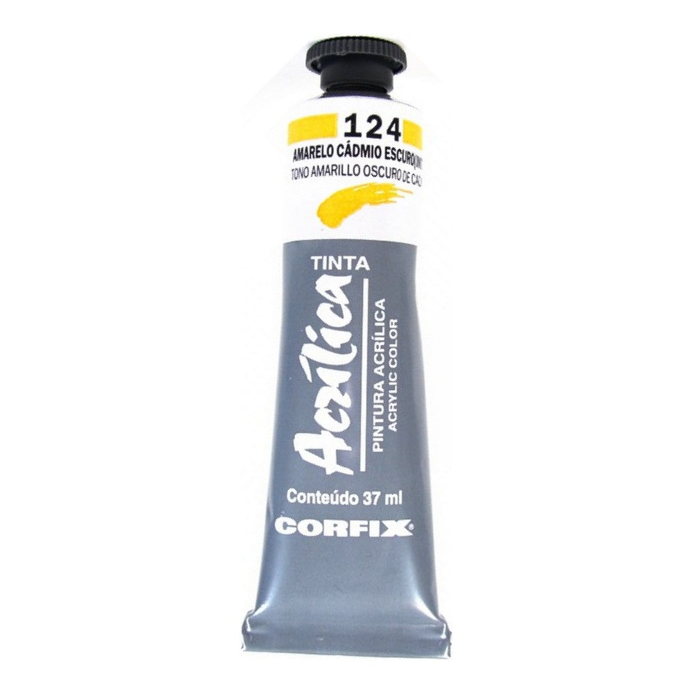 ACRILICA CORFIX 37ML 124 AMAR.CAD.ESC.(IMIT)