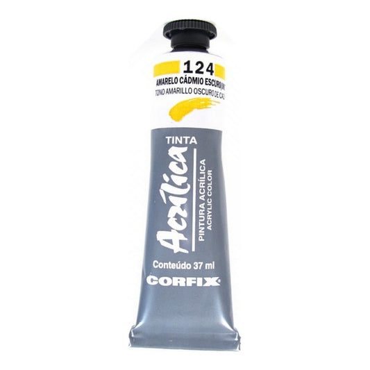 ACRILICA CORFIX 37ML 124 AMAR.CAD.ESC.(IMIT)