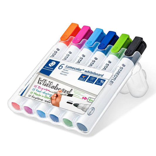 MARCADOR QUADRO BRANCO STAEDTLER C/ 06 CORES