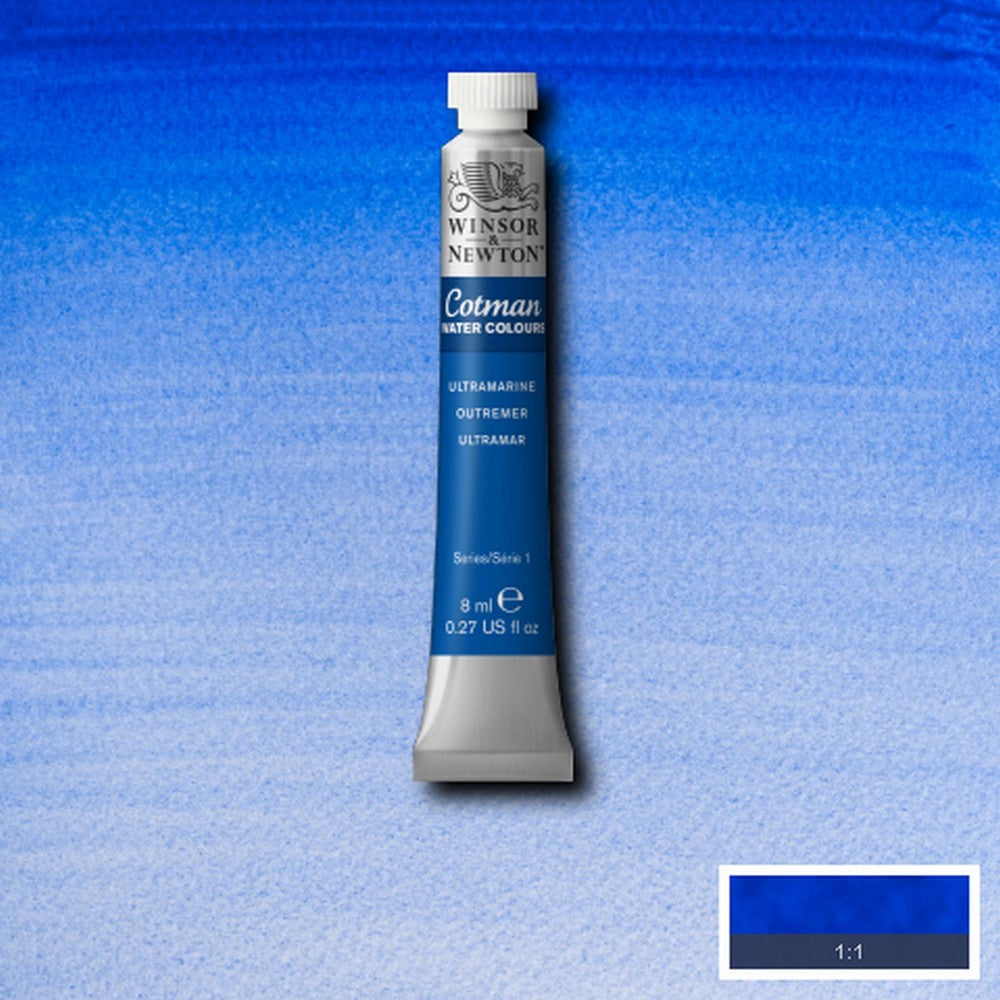 AQUARELA WINSOR NEWTON COTMAN 660 ULTRAMARINE 08ml