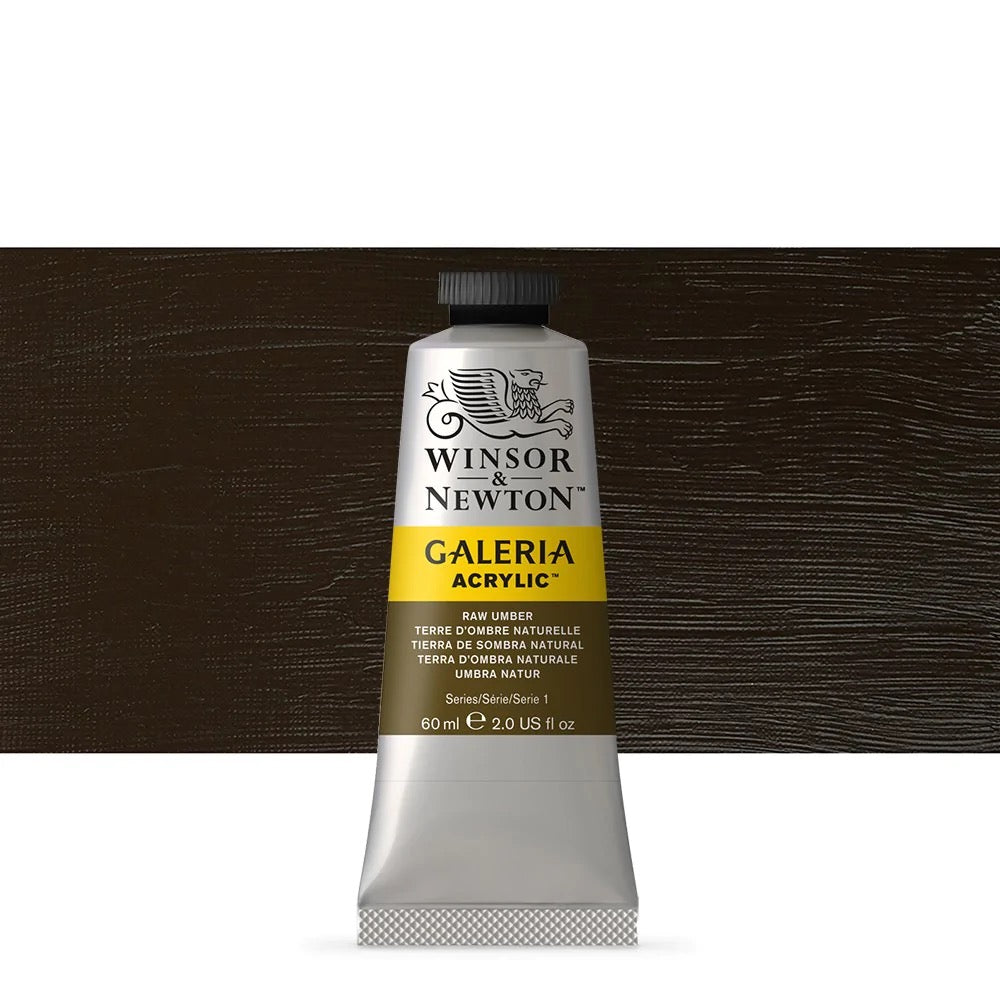 ACRILICA WINSOR NEWTON GALERIA 60ml 554 RAW UMBER