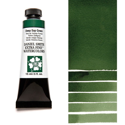 AQUARELA DANIEL SMITH 15ml EXTRA FINE Deep Sap Green - 175