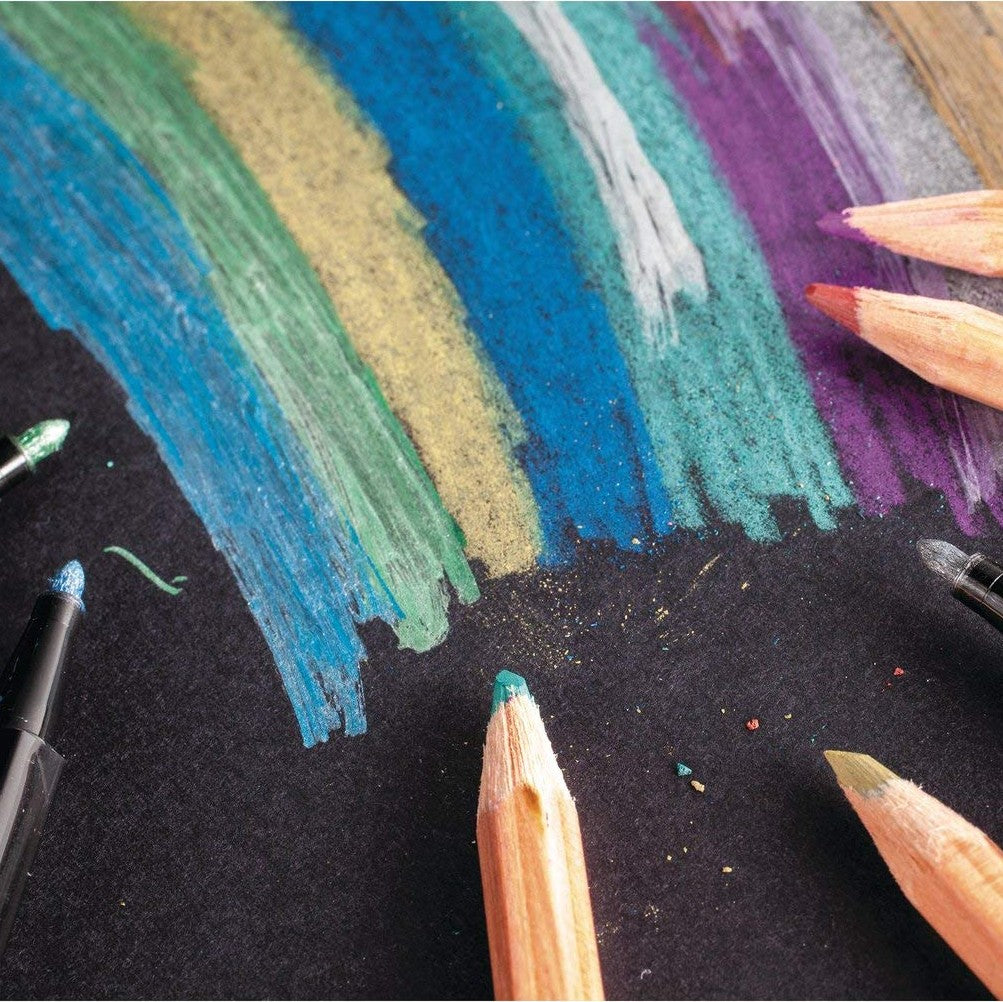 BLOCO DERWENT ACADEMY PRETO 110G/M2 A4 24 FOLHAS