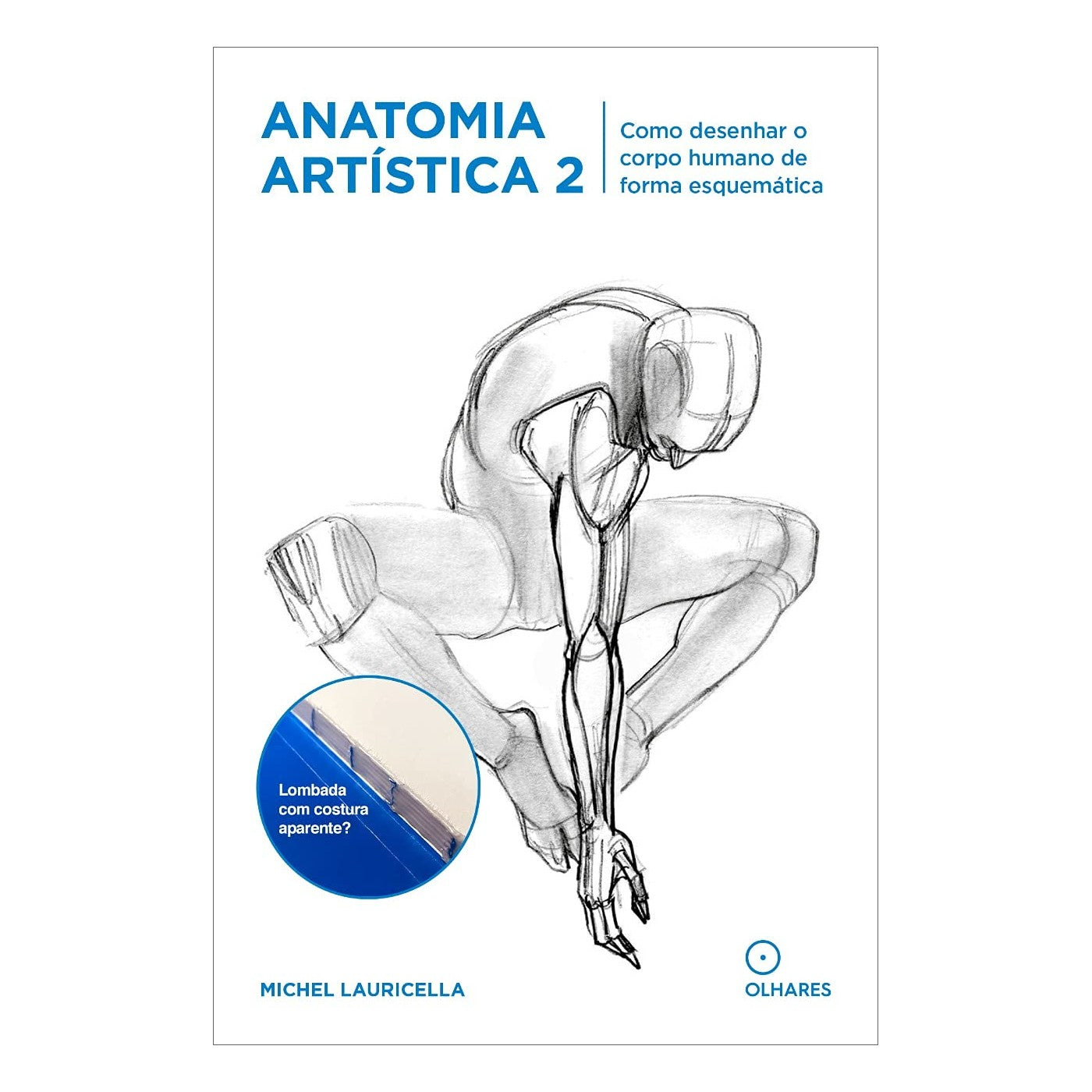 LIVRO "ANATOMIA ARTISTICA 2" MICHEL LAURICELLA