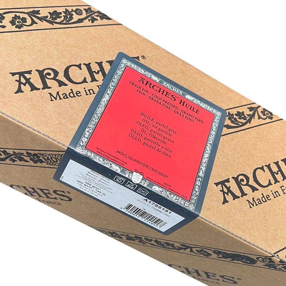 PAPEL ARCHES OIL (OLEO) PAPER ROLO 1,30x9,15m 300g/m2 100% C