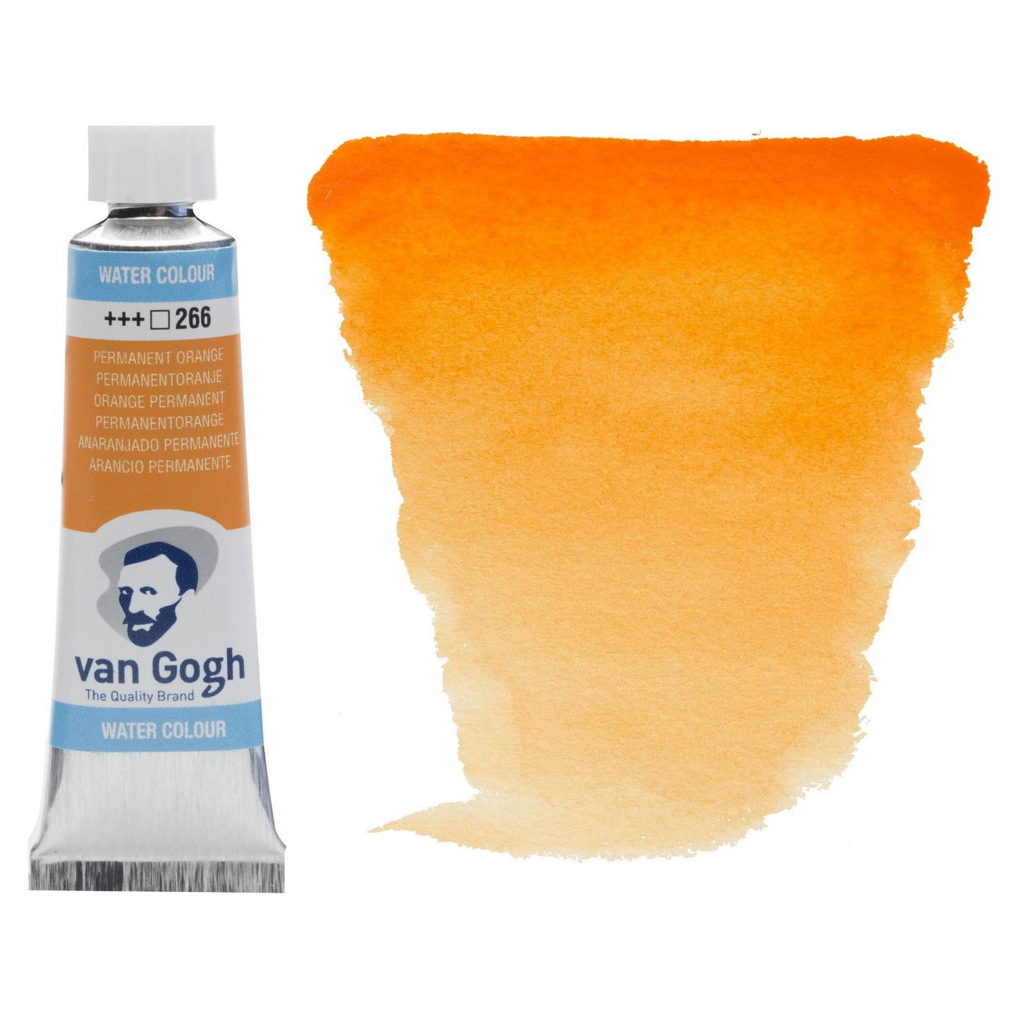 AQUARELA TALENS VAN GOGH 266 PERMANENT ORANGE 10ML