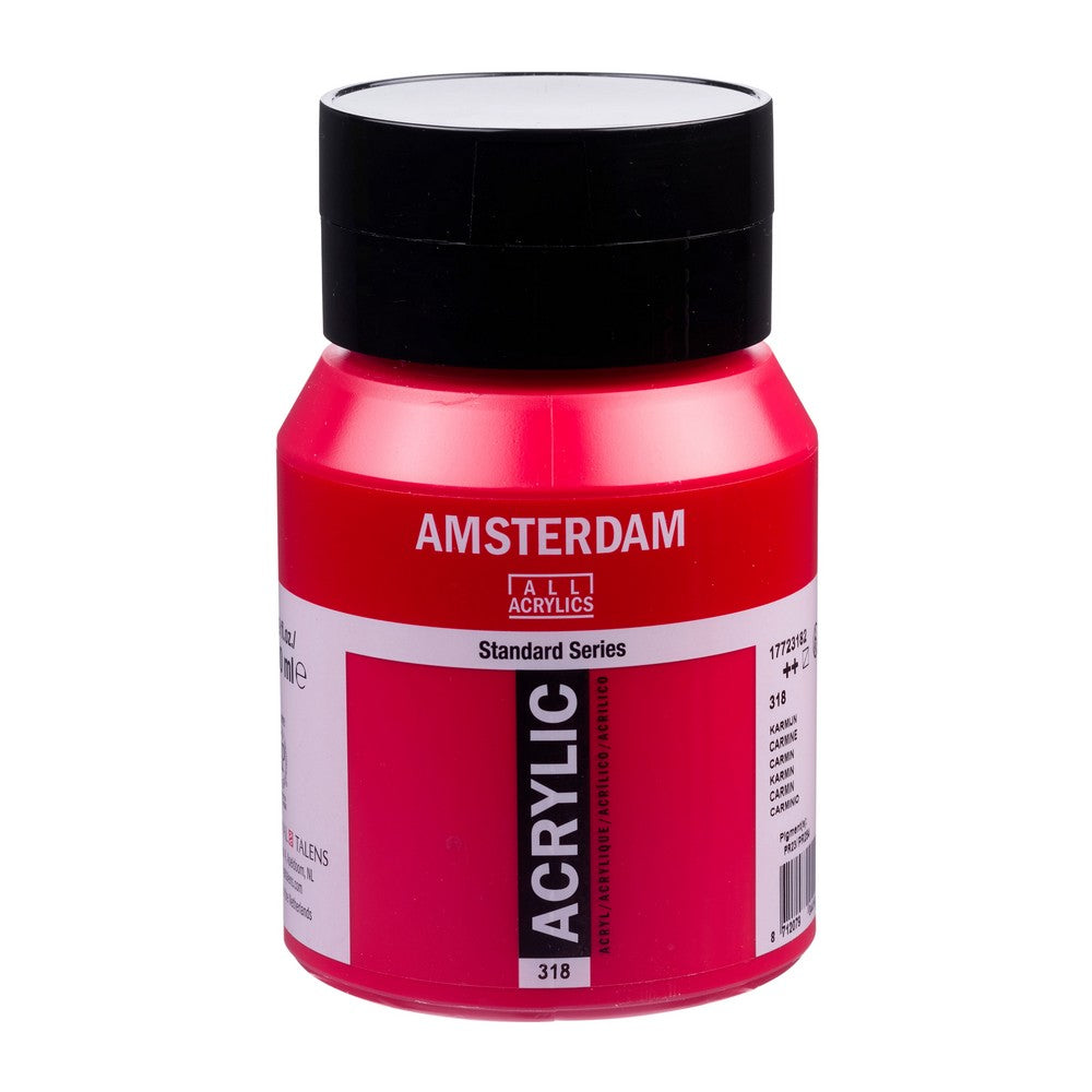 ACRILICA TALENS AMSTERDAM 500ml 318 CARMINE