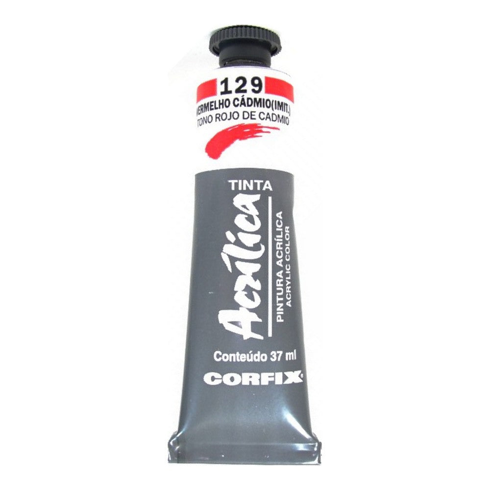ACRILICA CORFIX 37ML 129 VERM.CADMIO(IMIT)