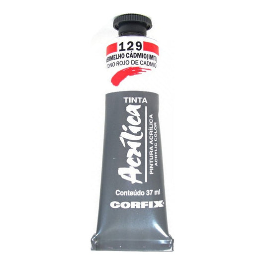 ACRILICA CORFIX 37ML 129 VERM.CADMIO(IMIT)