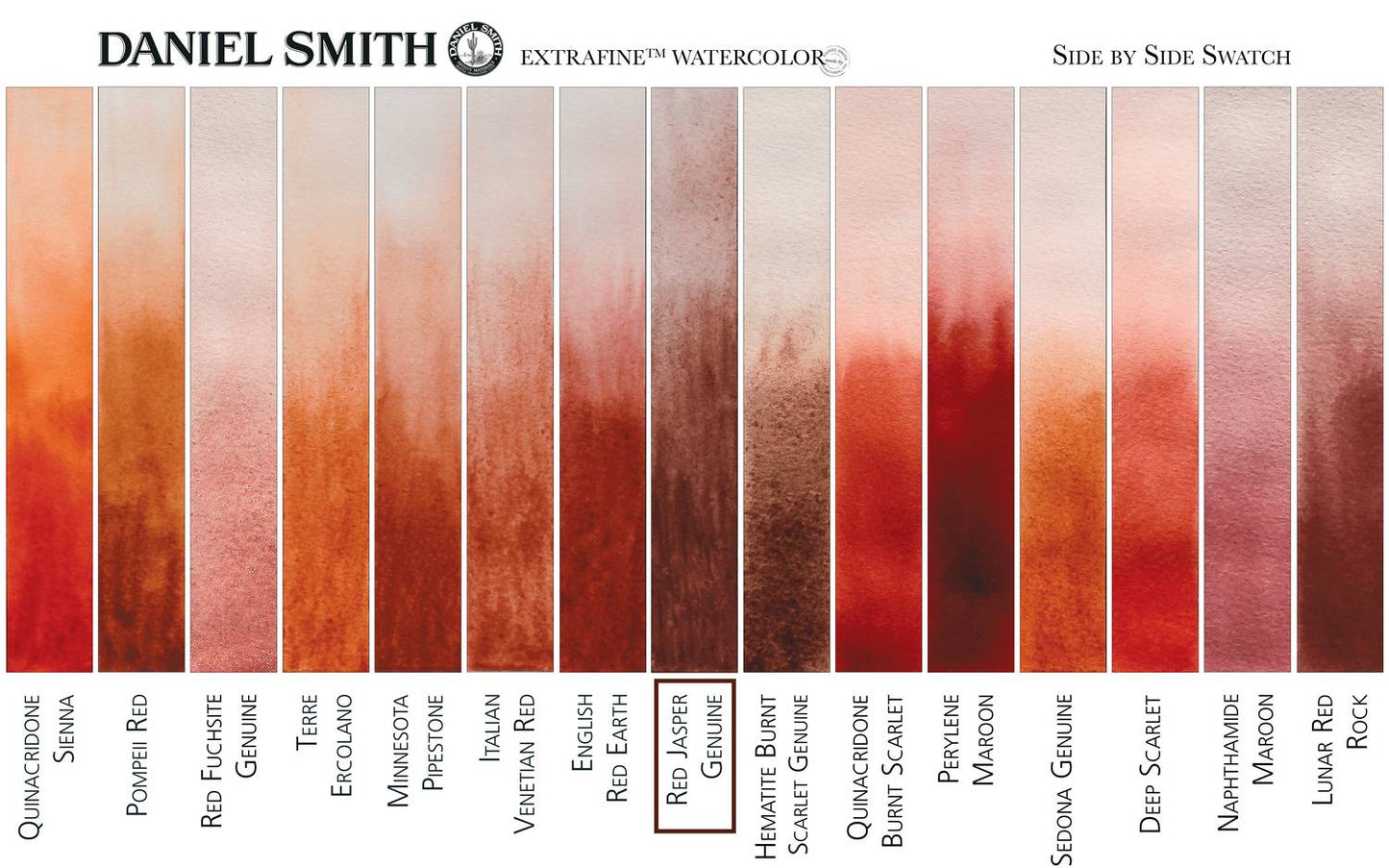 AQUARELA DANIEL SMITH 15ml EXTRA FINE Red Jasper Genuine 240 (Primatek)