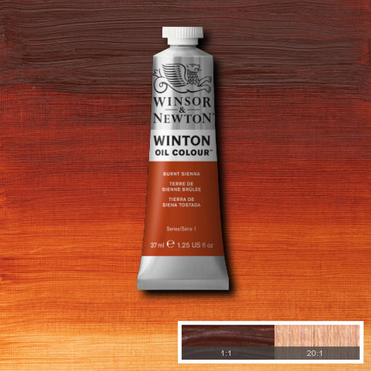 OLEO WINSOR NEWTON WINTON 37ML 074 BURNT SIENNA