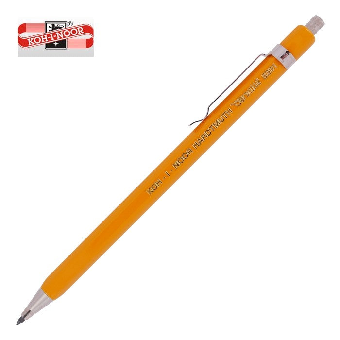 LAPISEIRA 2,0mm KOH-I-NOOR CORPO AMARELO 5201 CLIP