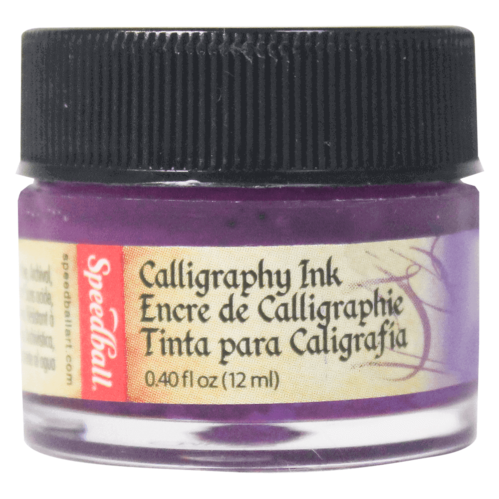 TINTA CALIGRAFIA SPEEDBALL 12ML 3108 VIOLETA