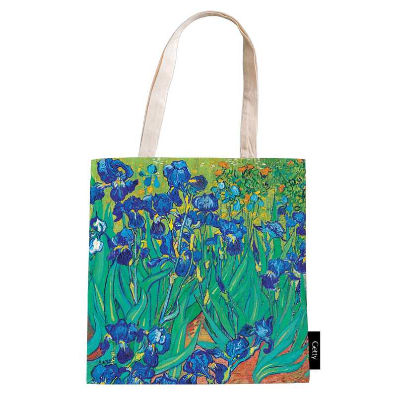 SACOLA CANVAS BAG PAPERBLANKS VAN GOGHS IRISES 8238-5