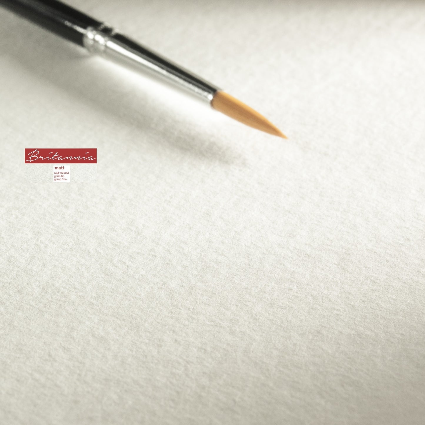 BLOCO HAHNEMUHLE BRITANNIA 300g/m2 24x32 GRANA FINA 12FOLHAS