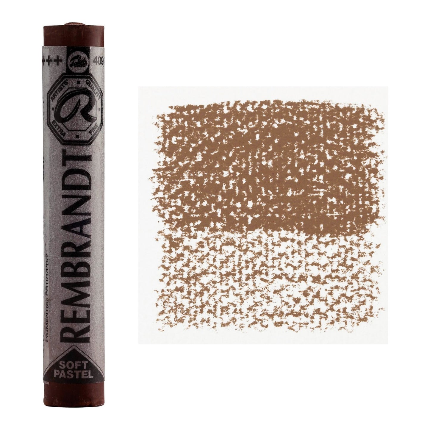 PASTEL SECO SOFT TALENS REMBRANDT 409.7 BURNT UMBER