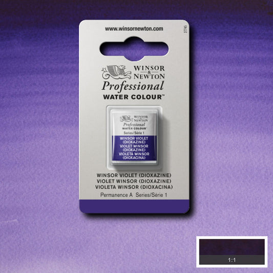 AQUARELA WINSOR NEWTON ARTISTS H PAN 733 WINSOR VIOLET DX S1