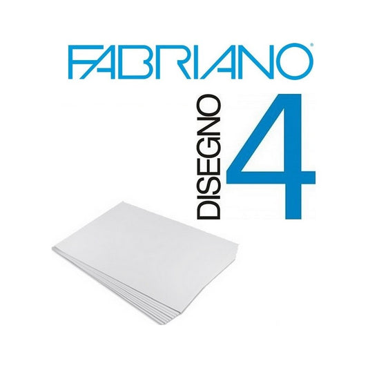PAPEL FABRIANO 4 220g/m2 24x33cm LISCIO (NOVO FORMATO)