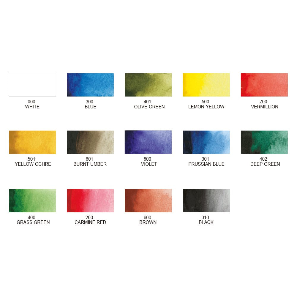 AQUARELA KURETAKE GANSAI TAMBI TRANSPARENT C/14 WSKG3011