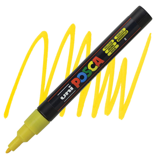 CANETA POSCA PC-3M 02 AMARELO