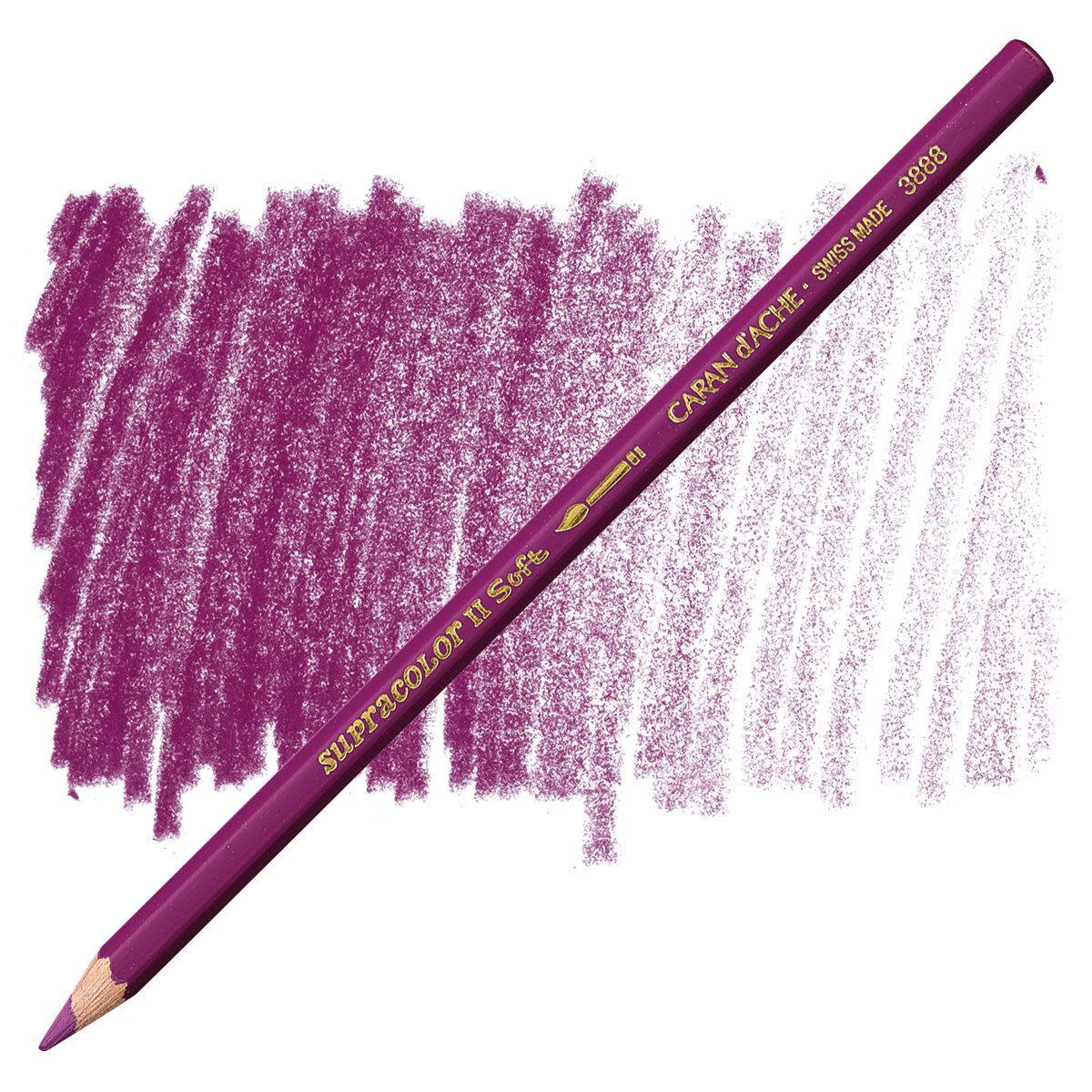 LAPIS AQUARELAVEL CARAN D´ACHE SUPRACOLOR 100 PURPLE VIOLET 3888100