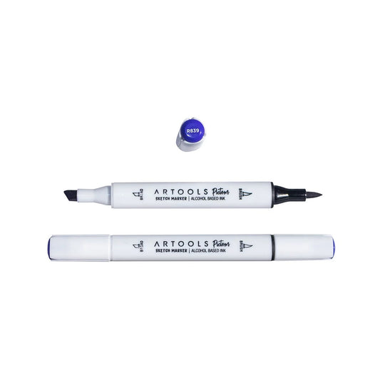 MARCADOR ARTOOLS PICTOM PONTA DUPLA PANSY (R839)