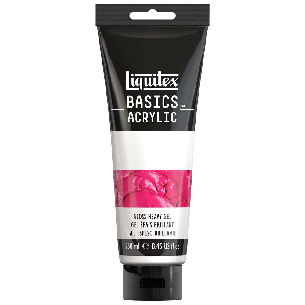 MEDIUM LIQUITEX BASICS HEAVY GEL BRILHANTE 250ML 1041013