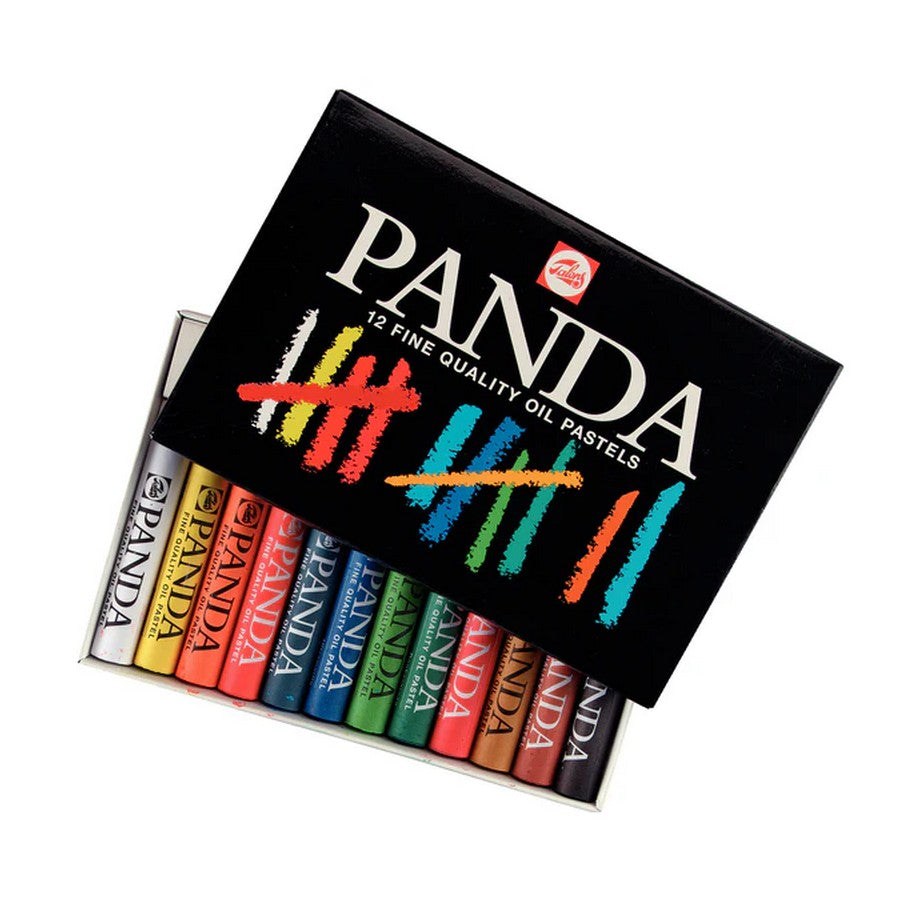 PASTEL OLEOSO TALENS PANDA 12 CORES