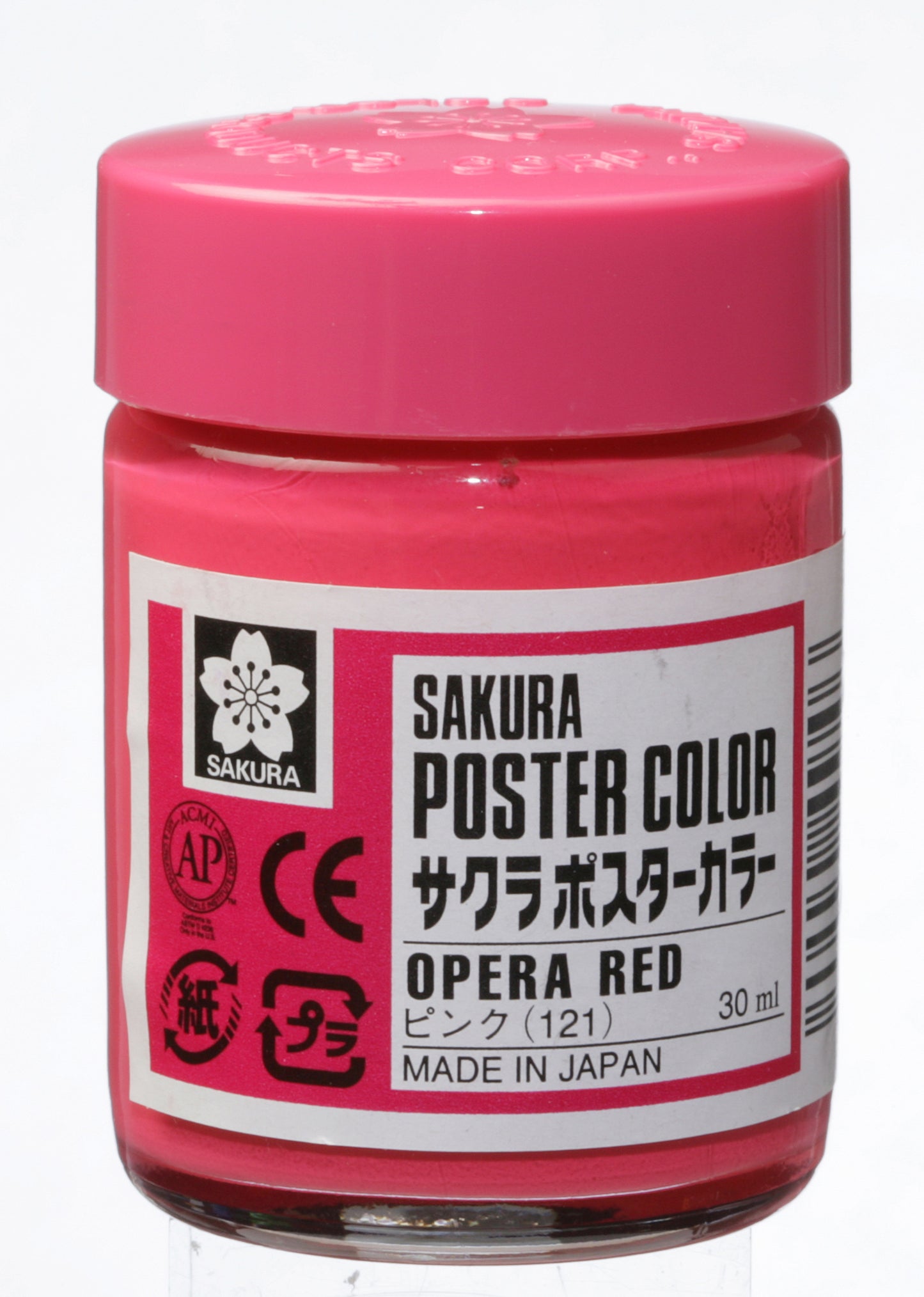 GOUACHE SAKURA POSTER COLOR 30ML 121 OPERA ROSE